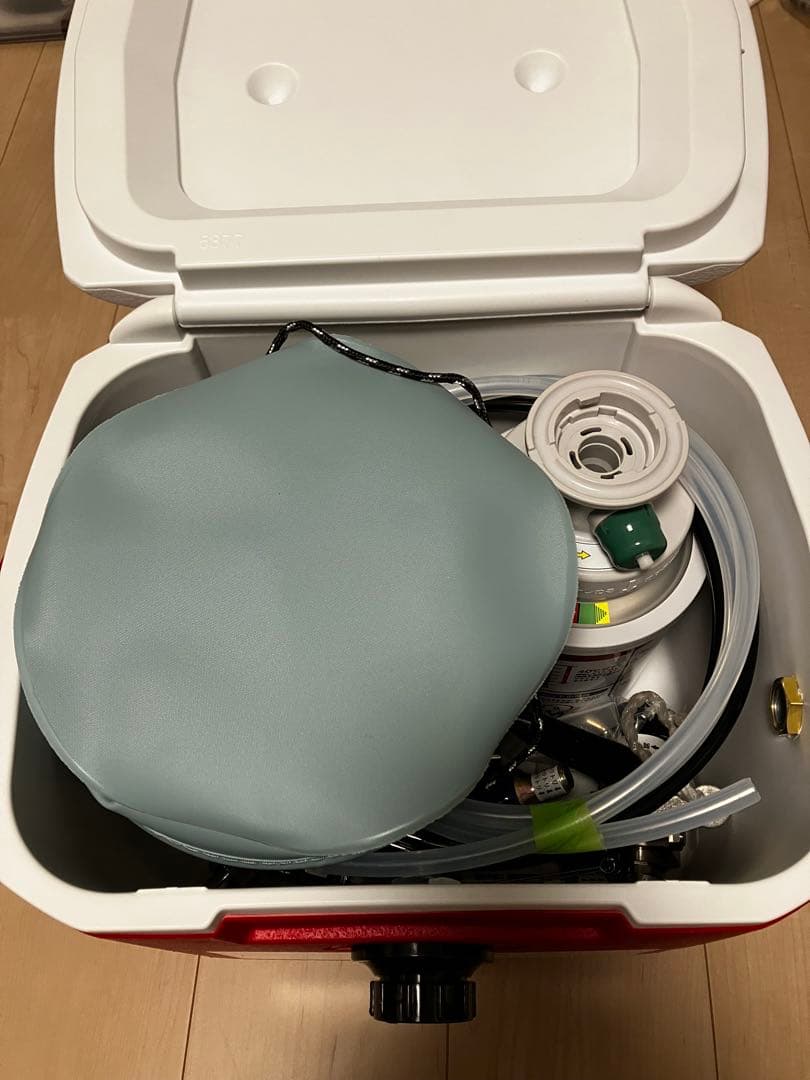 お花見に最適！！自作氷冷式ビールサーバー