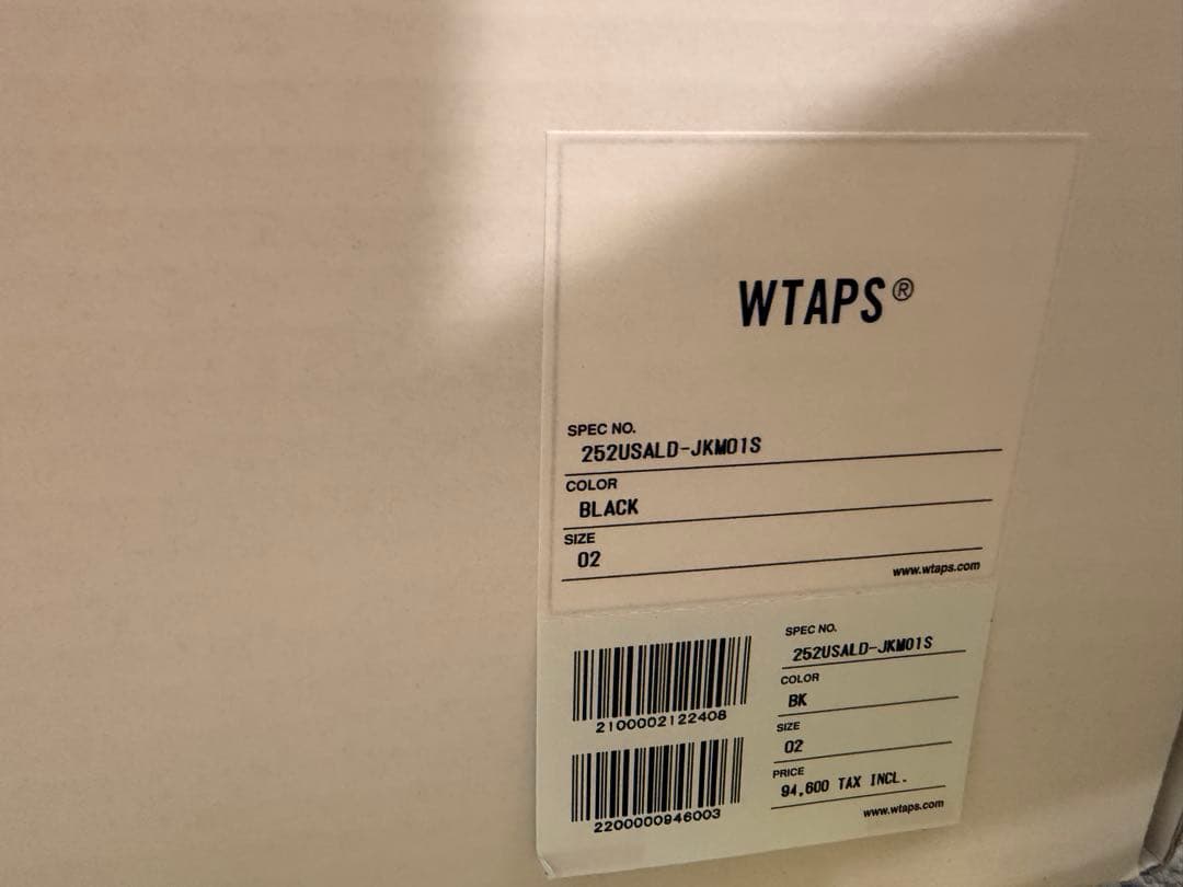 WTAPS MA-1 CORE SPEC / ALPHA アルファ　M