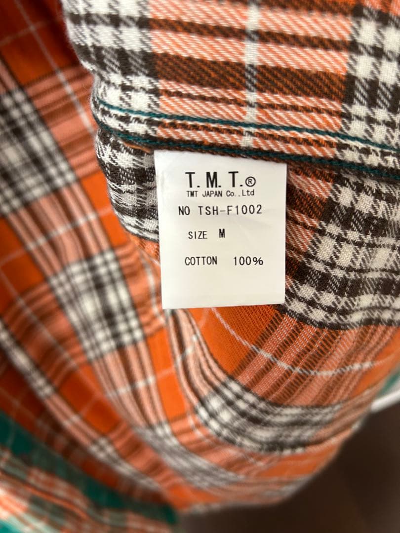 TMT チェックシャツ