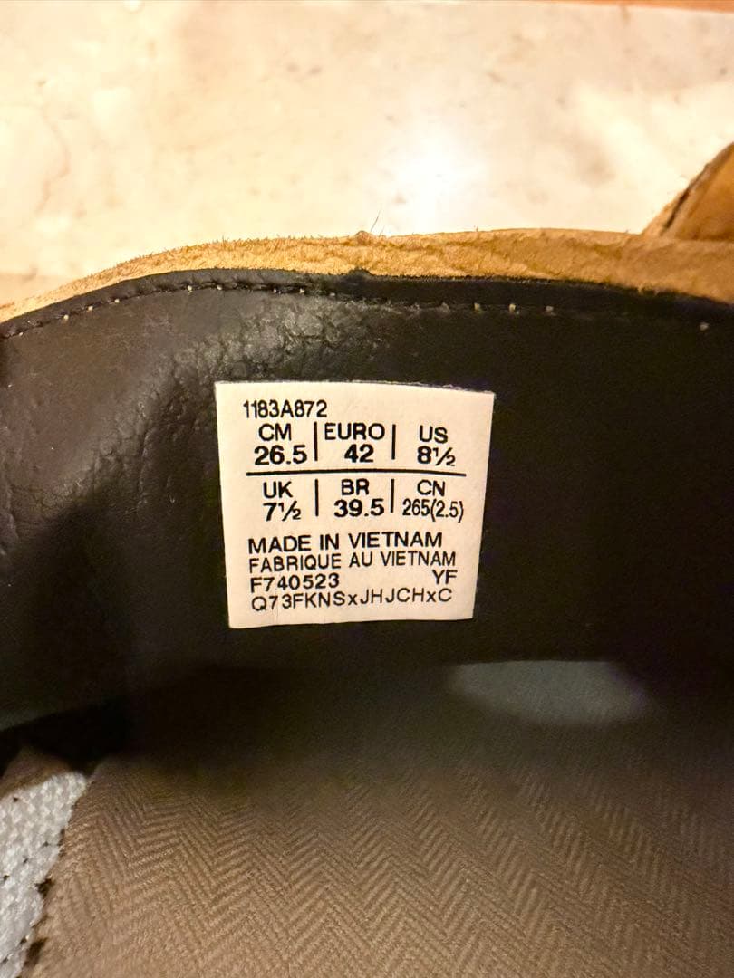 【1/28〆】Onitsuka Tiger メキシコ66 イエロー 26.5cm