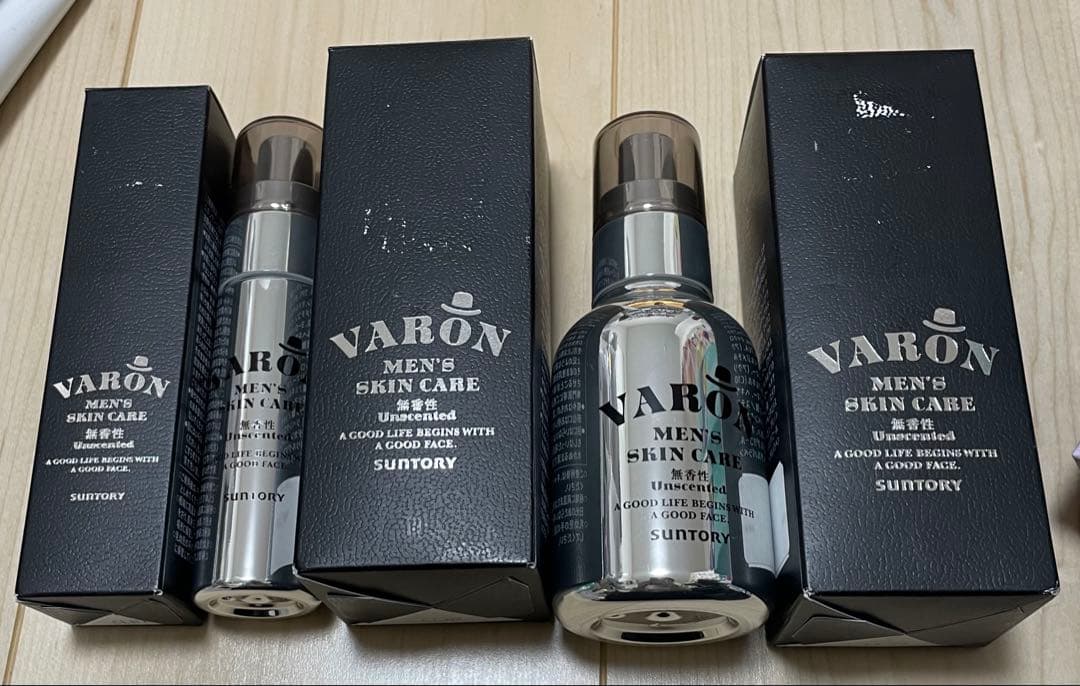 【新品】サントリーVARONヴァロン無香120ml×2本と40ml 保湿乳液