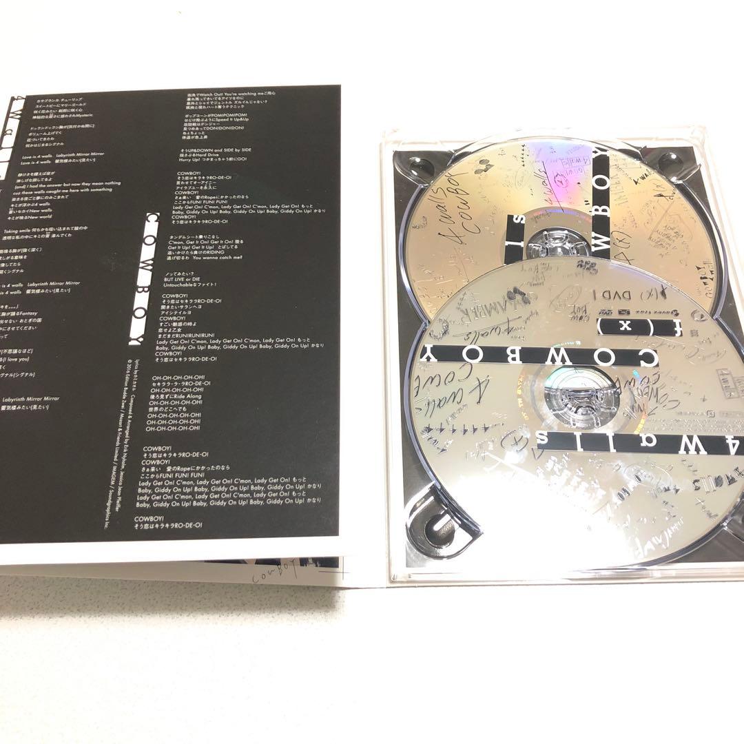f(x) エフエックス 4Walls/COWBOY CD DVD 国内盤 廃盤