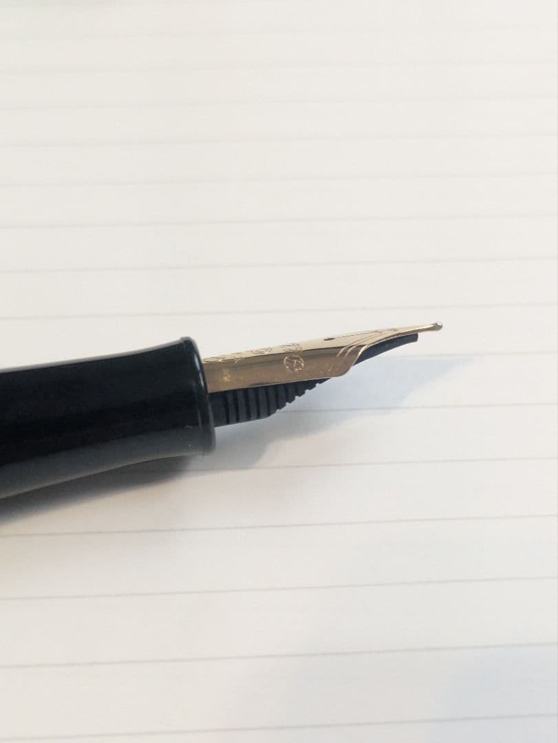 プラチナ万年筆　バランス　ブライヤー　太字　14金