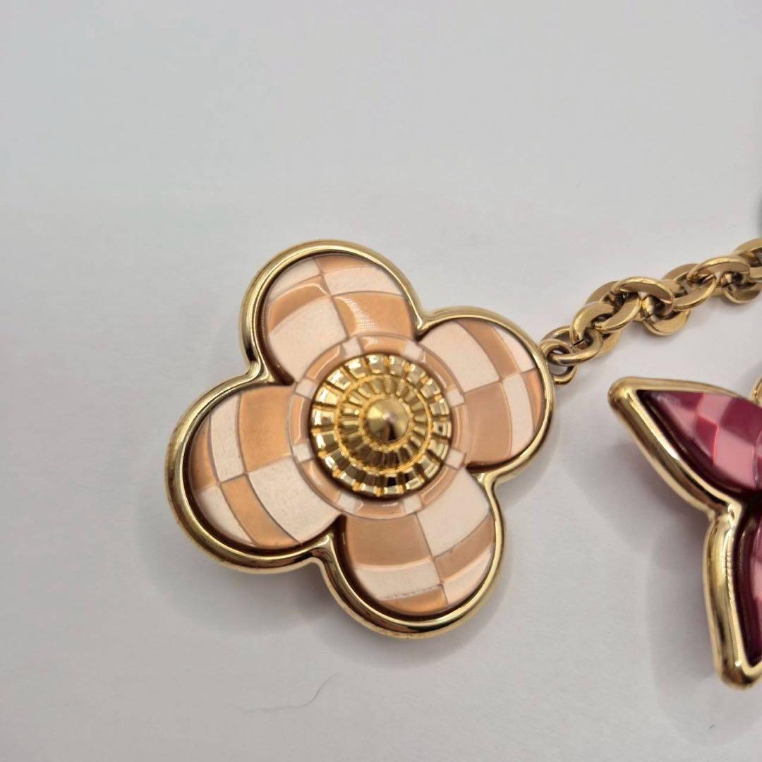 ルイヴィトン M66882 ビジューサック モザイク キーホルダー キーリング