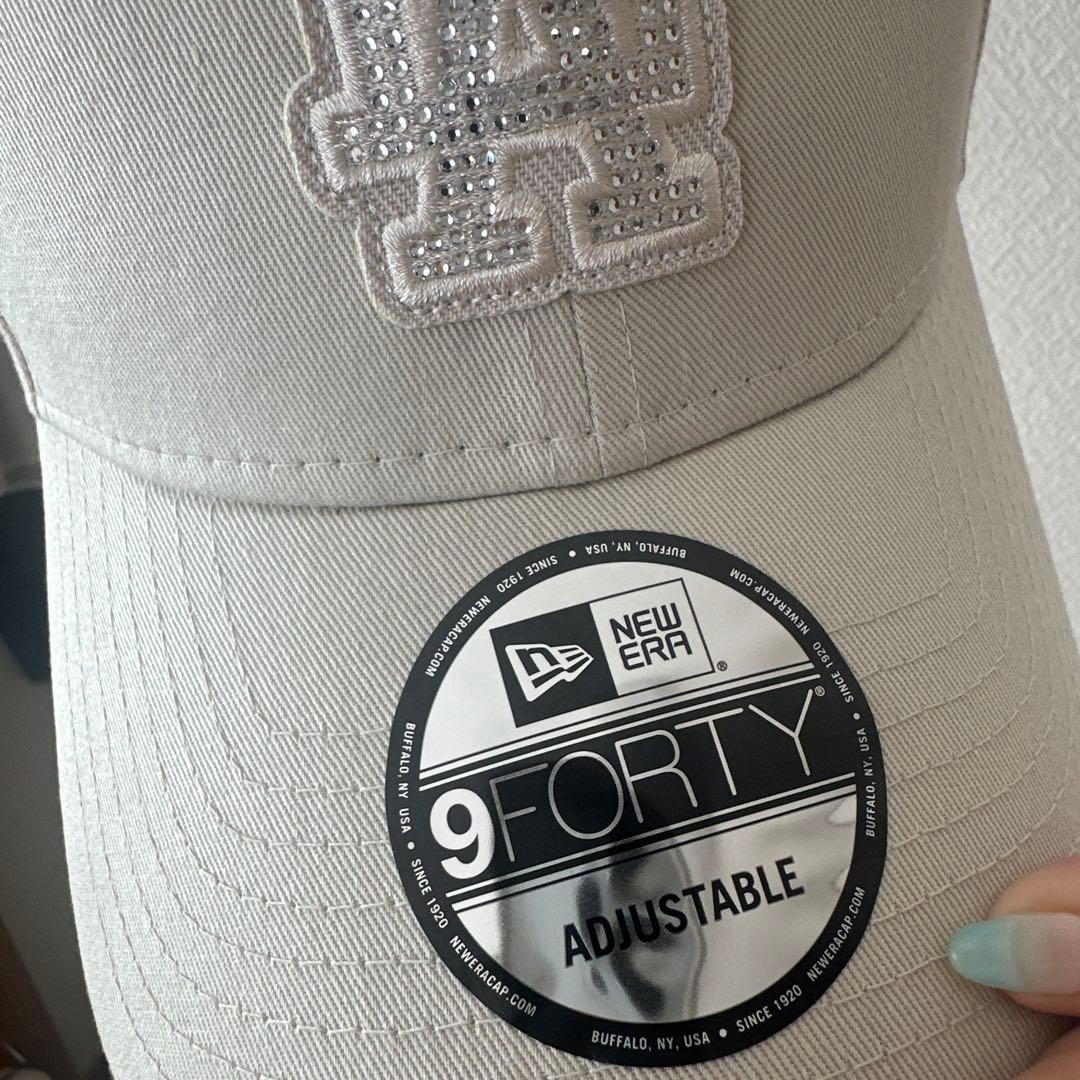 ニューエラ　9FORTYRHINESTONE キャップ　ストーン新品