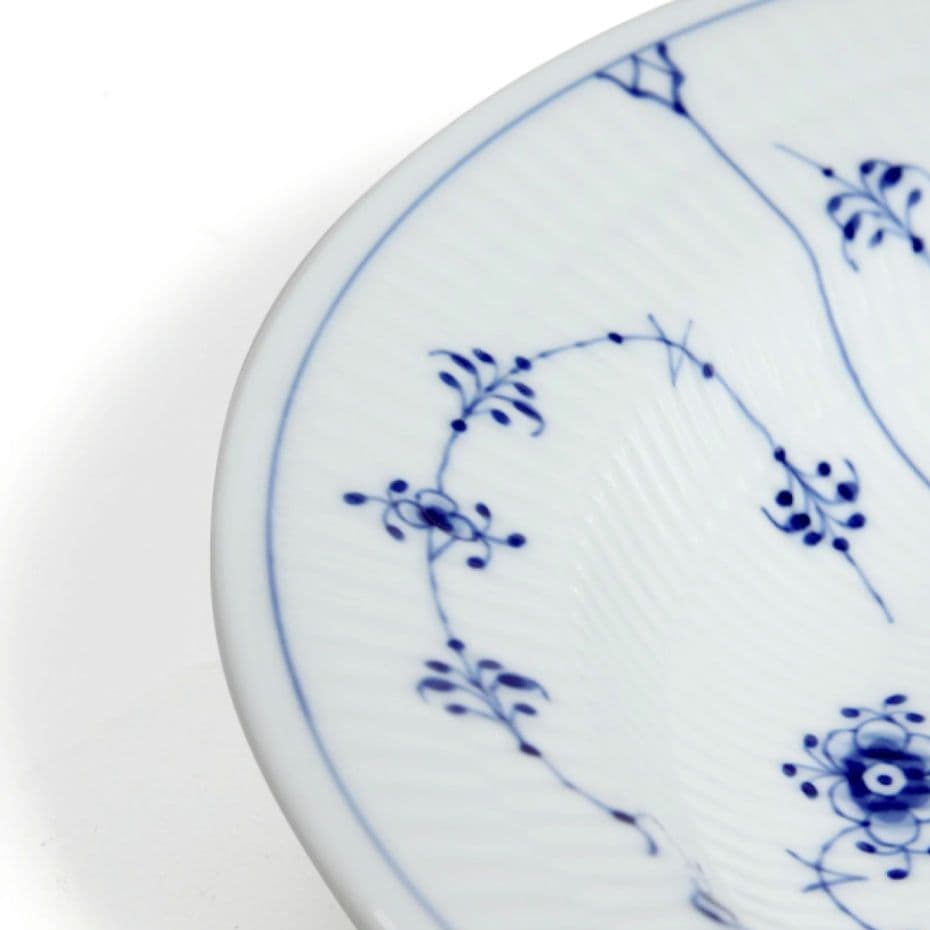 最終価格ロイヤルコペンハーゲン ブルーフルーテッド プレイン 21cm　2枚