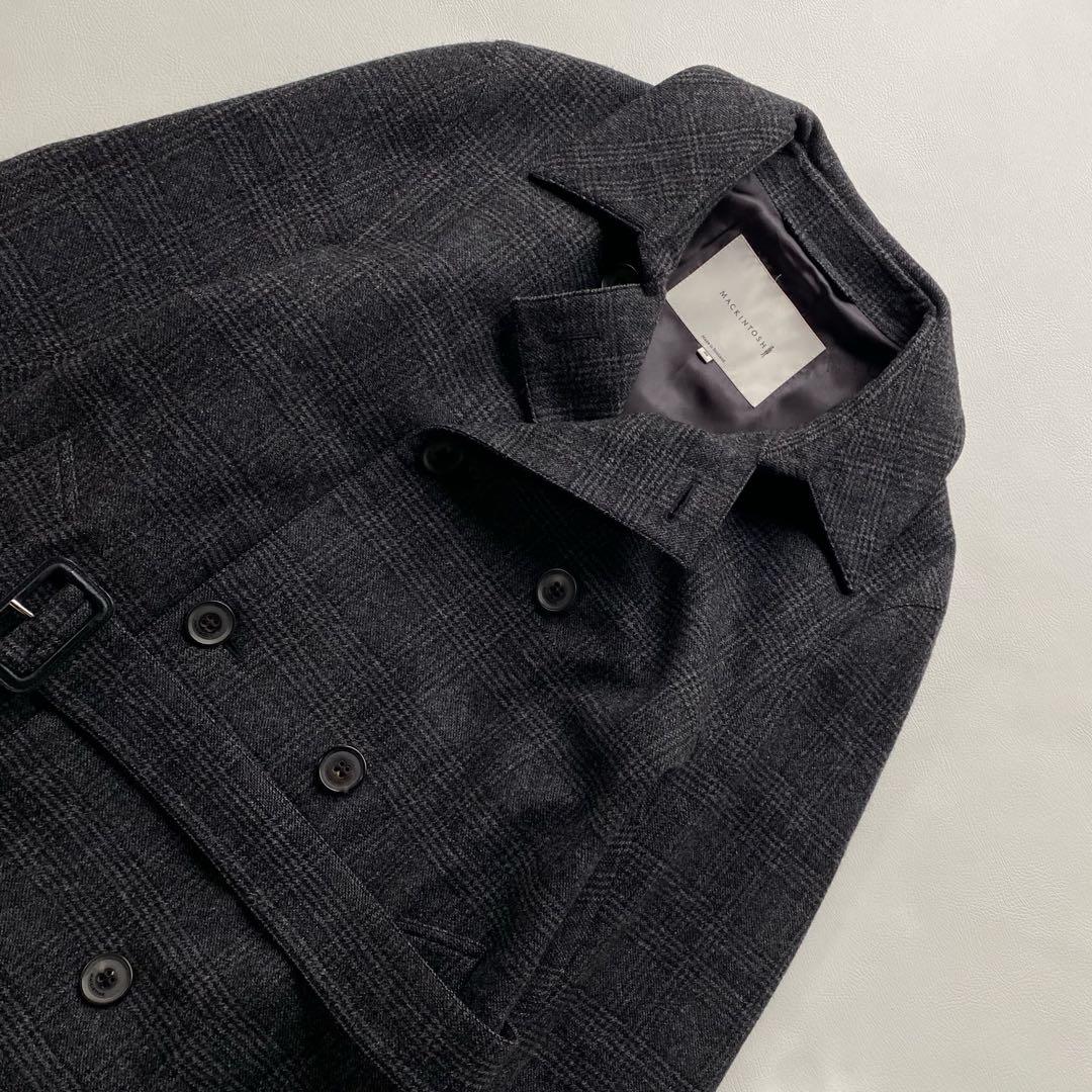 【極美/ロロピアーナ】マッキントッシュ モンクトン 40 グレンチェック