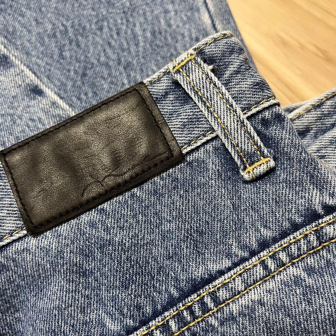 nae Wide Loose Jeans _Deep Blue ロング丈