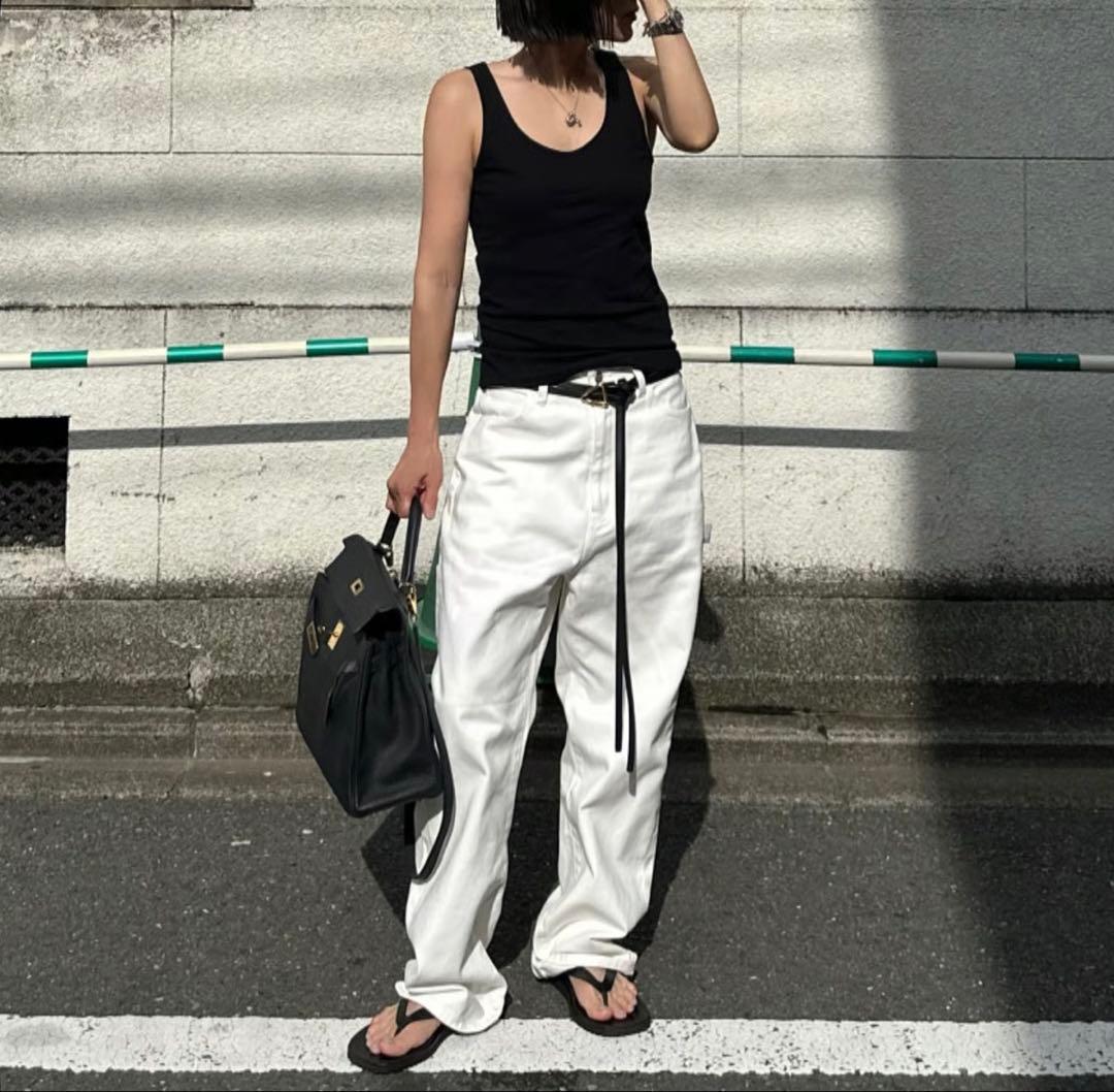 ok.soon×piccadilly ペインターパンツ　白　size 2