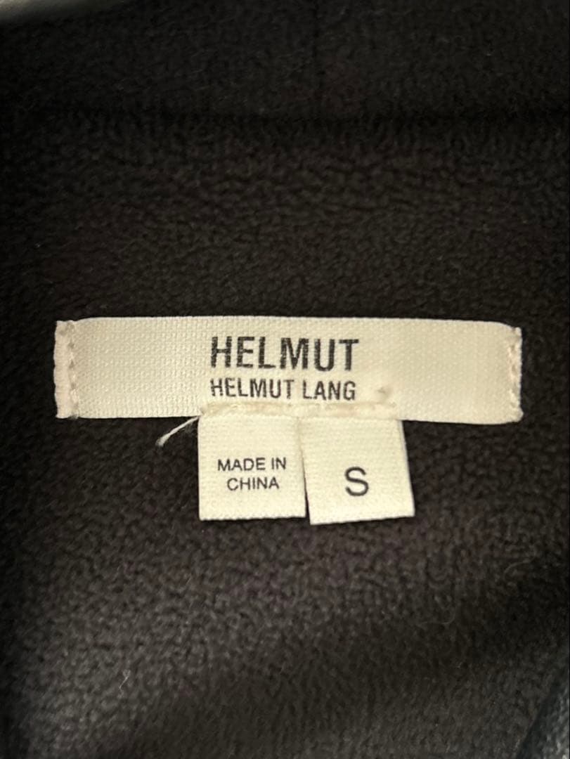 Helmut Lang レザー ジャケット フード S