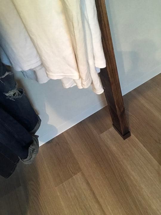 オーダーハンドメイド　ブルックリン調ハンガーラック