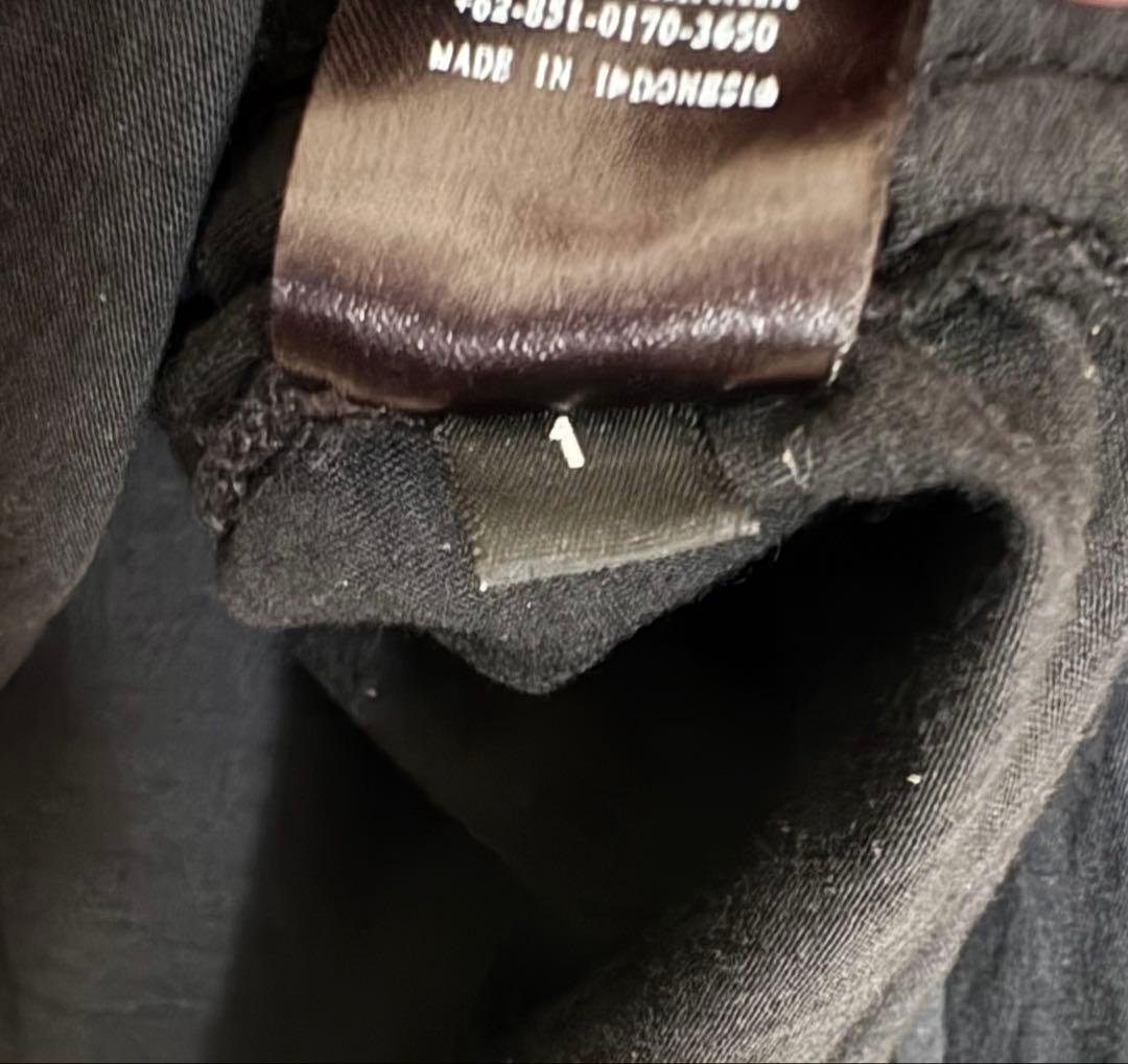 ケムリ　ブラック長袖カットソー