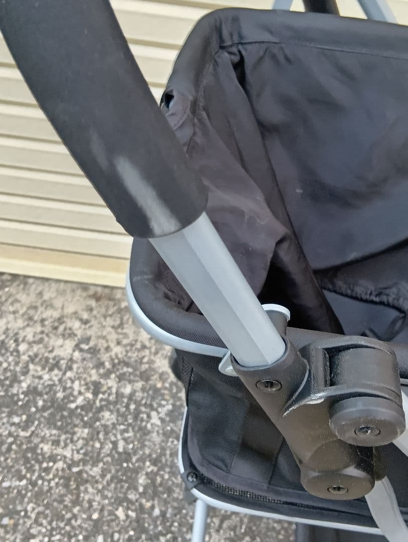 EcoCa 　エコカ　折りたたみ式ショッピングカート ブラック