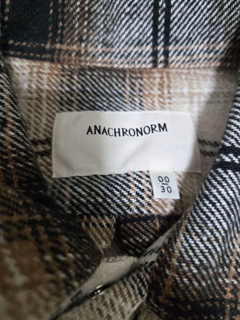ANACHRONORM mambo別注 オンブレチェックシャツ