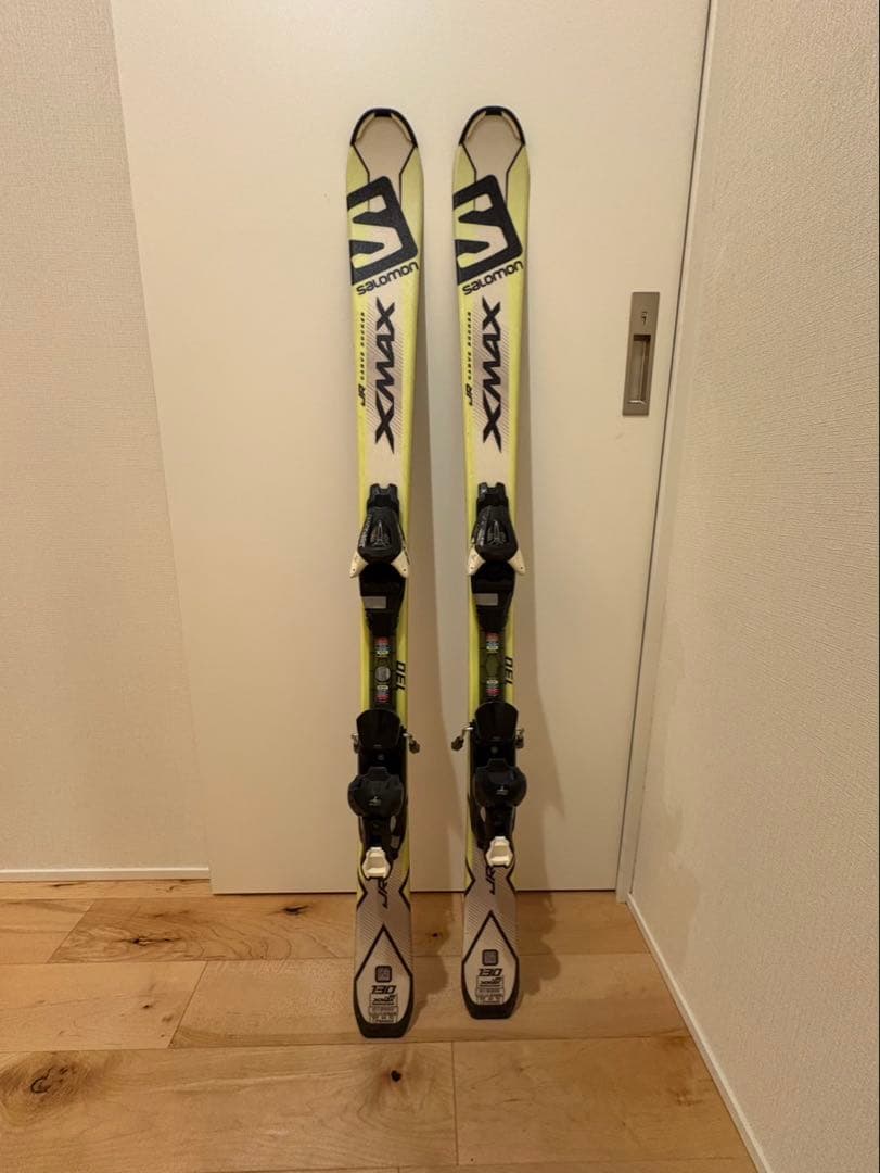 Salomon X-MAXスキー板　子供用スキー３点セット　130cm