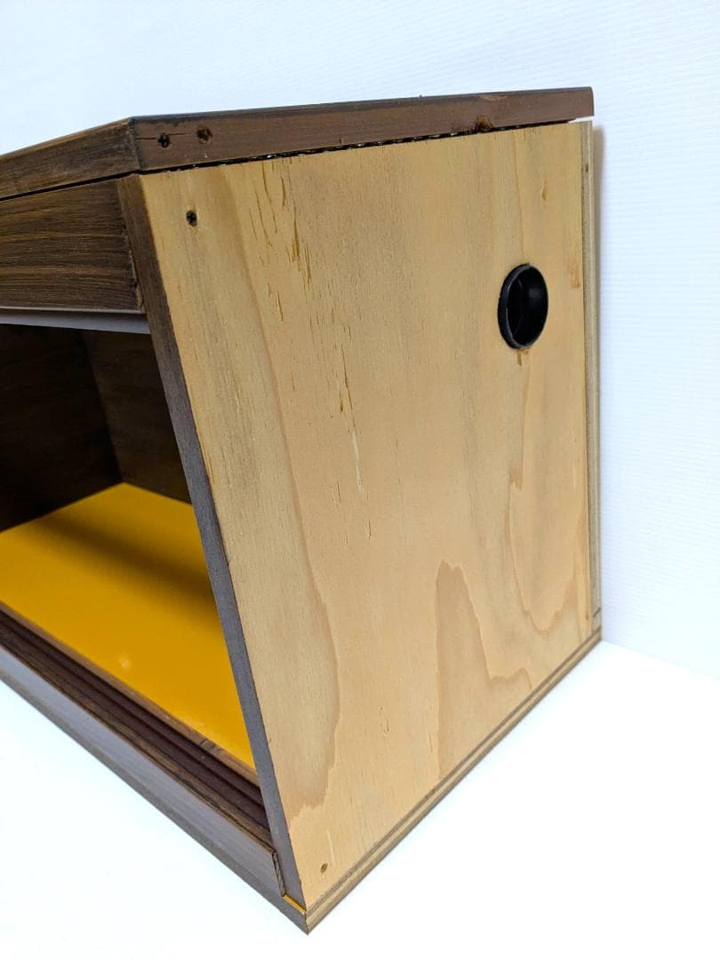 【アウトレット１点限定】爬虫類ケージ 塗装ウォルナット542×240×297mm