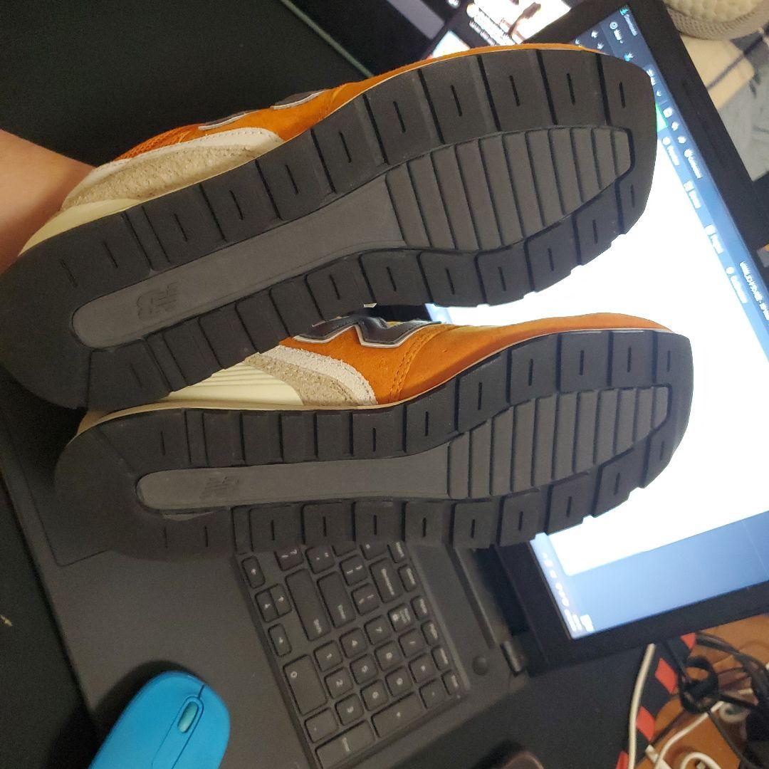 New Balance オレンジ スニーカー 未使用