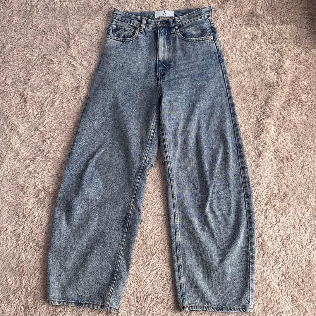 カレンソロジー ＜&RC＞カーヴィーデニムパンツ 34 ブルー