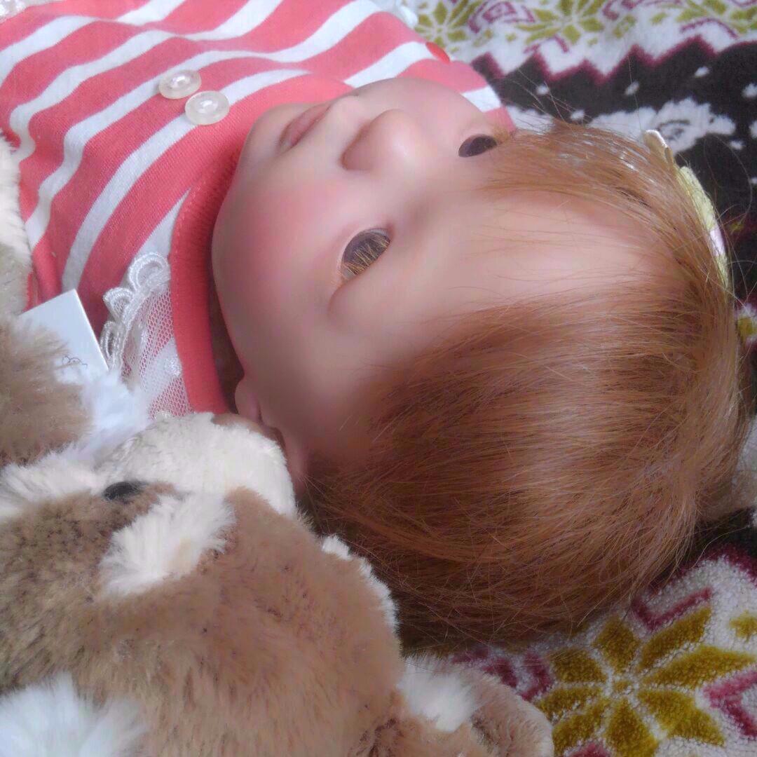 リボーンドール　艶々髪の女の子