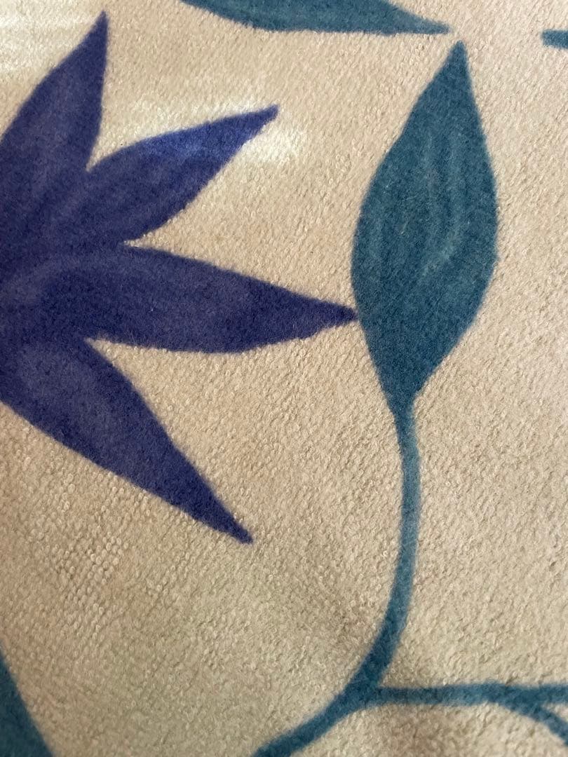 国産【シビラ】あったか掛カバー　パイル地　綿100％ シングル　グリーン