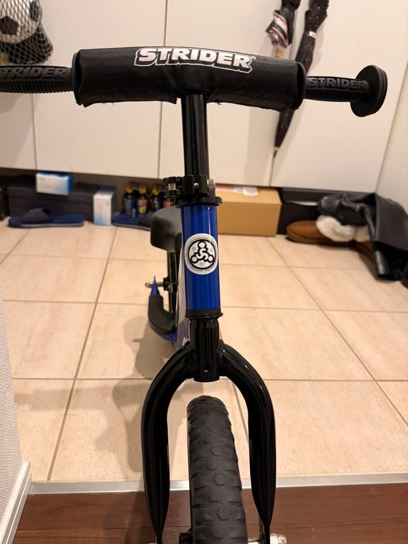STRIDER スポーツ バランスバイク 12inch 青