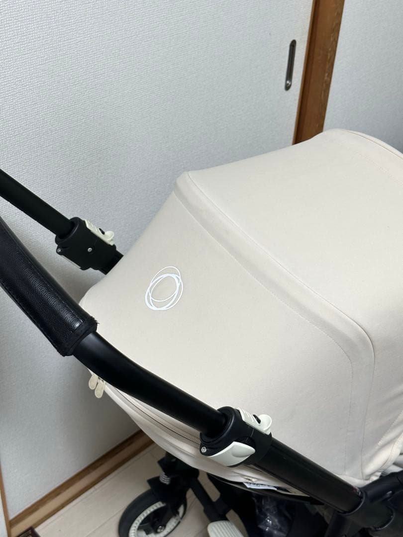 【美品】バガブー ビー3 ブラックフレーム×ホワイトベビーカーセット