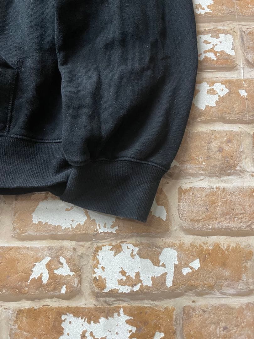 CUNE キューン　パーカー　ジップパーカー　黒　ダブルジップ　y2k XL