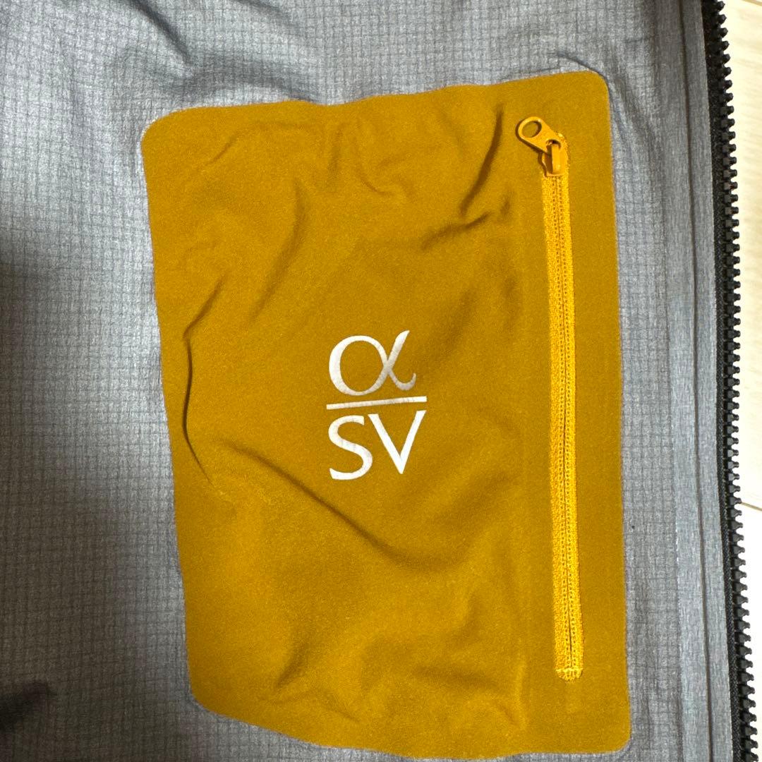 ARC'TERYX ALPHA SV 24K Black カナダ製 Lサイズ