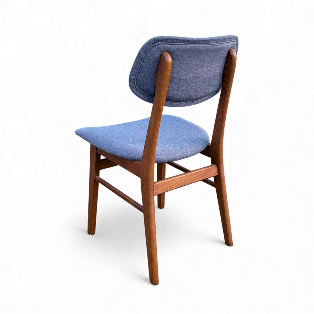 ノーチェ NOCE RY42 ダイニングチェア ブルー ウォールナット 廃盤