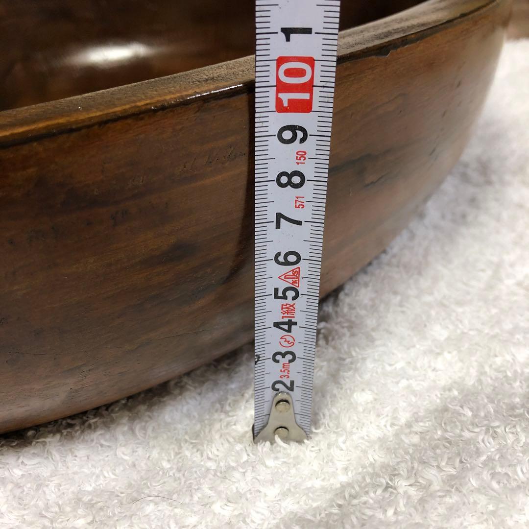 そば　こね鉢　蕎麦　くり抜　木製