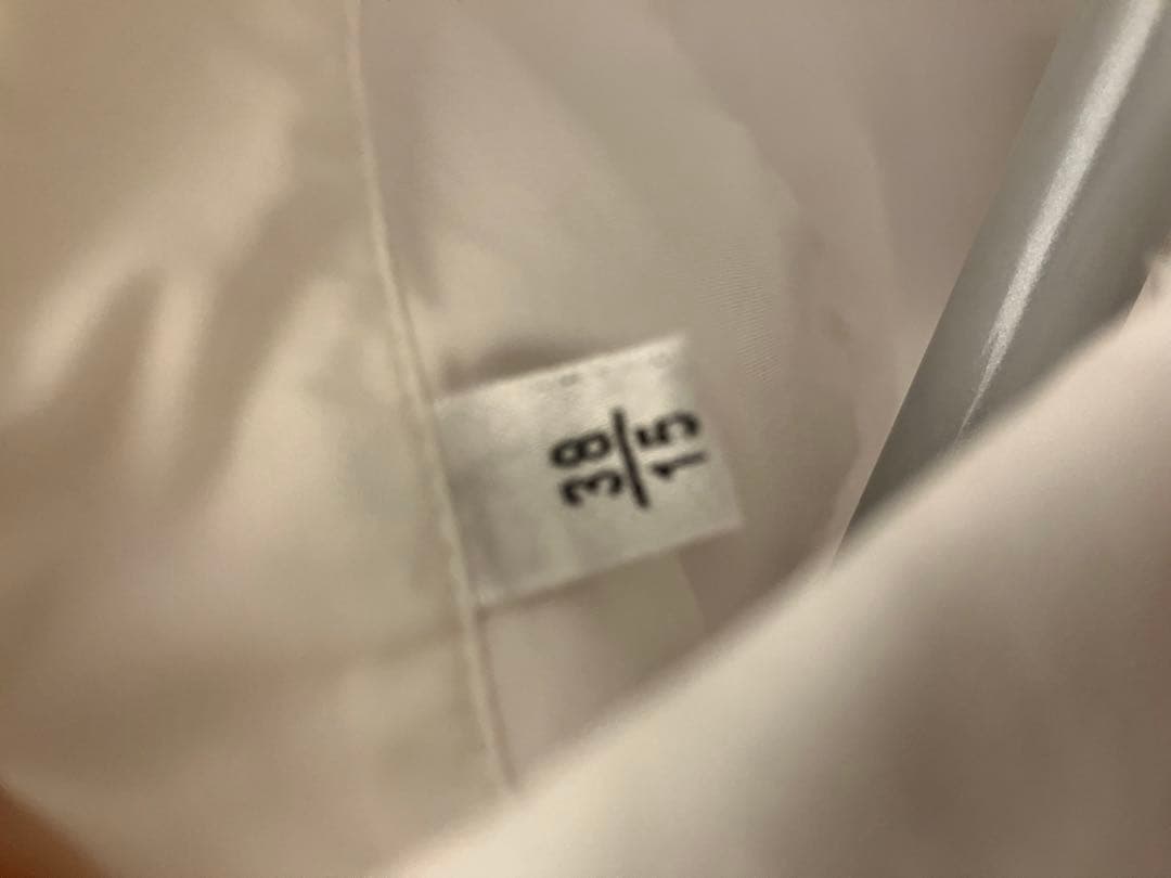 サンローラン　白シャツ　ドレスシャツ