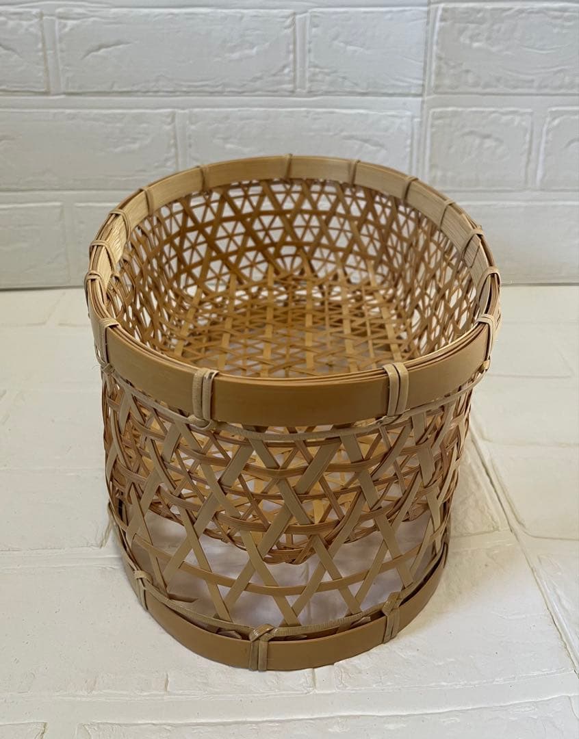 ♡橋本晴美です♡ 麻の葉編み　茶碗かご