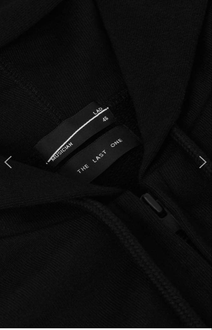 LAD MUSICIAN THE LAST ONE ZIPパーカー