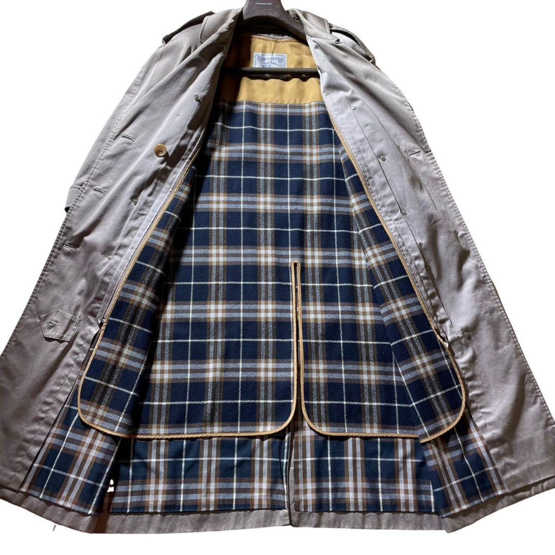 【希少品】バーバリー　トレンチコート　ライナー　ベルト　ノバチェック M相当