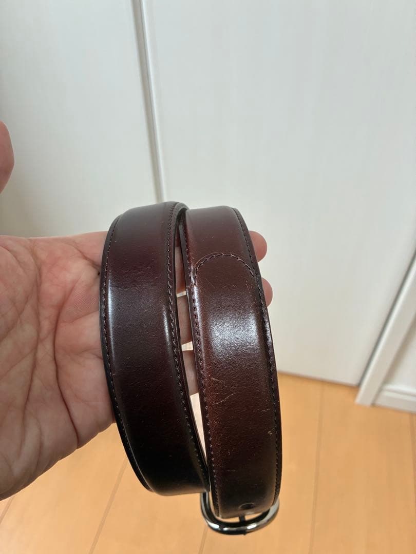 BROOKS BROTHERS BELT Cordovan 34/85 日本製