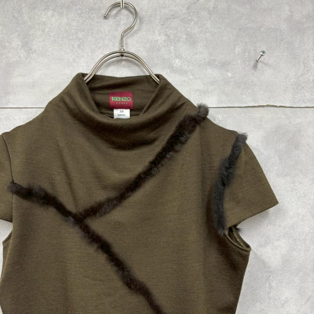 90s vintage KENZO 変形ニット フランス製 Y2K N2226