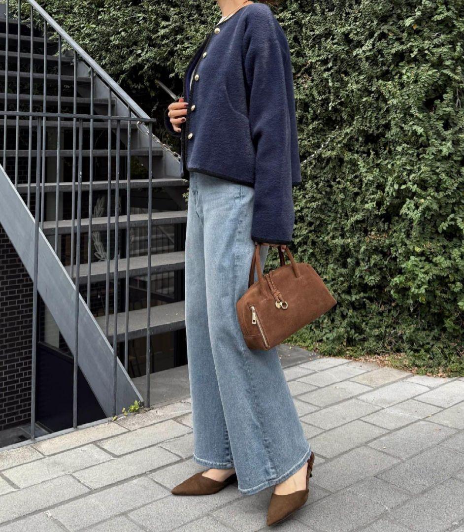 コラージュガリャルダガランテ／リラックススーパーワイドデニム／Sサイズ