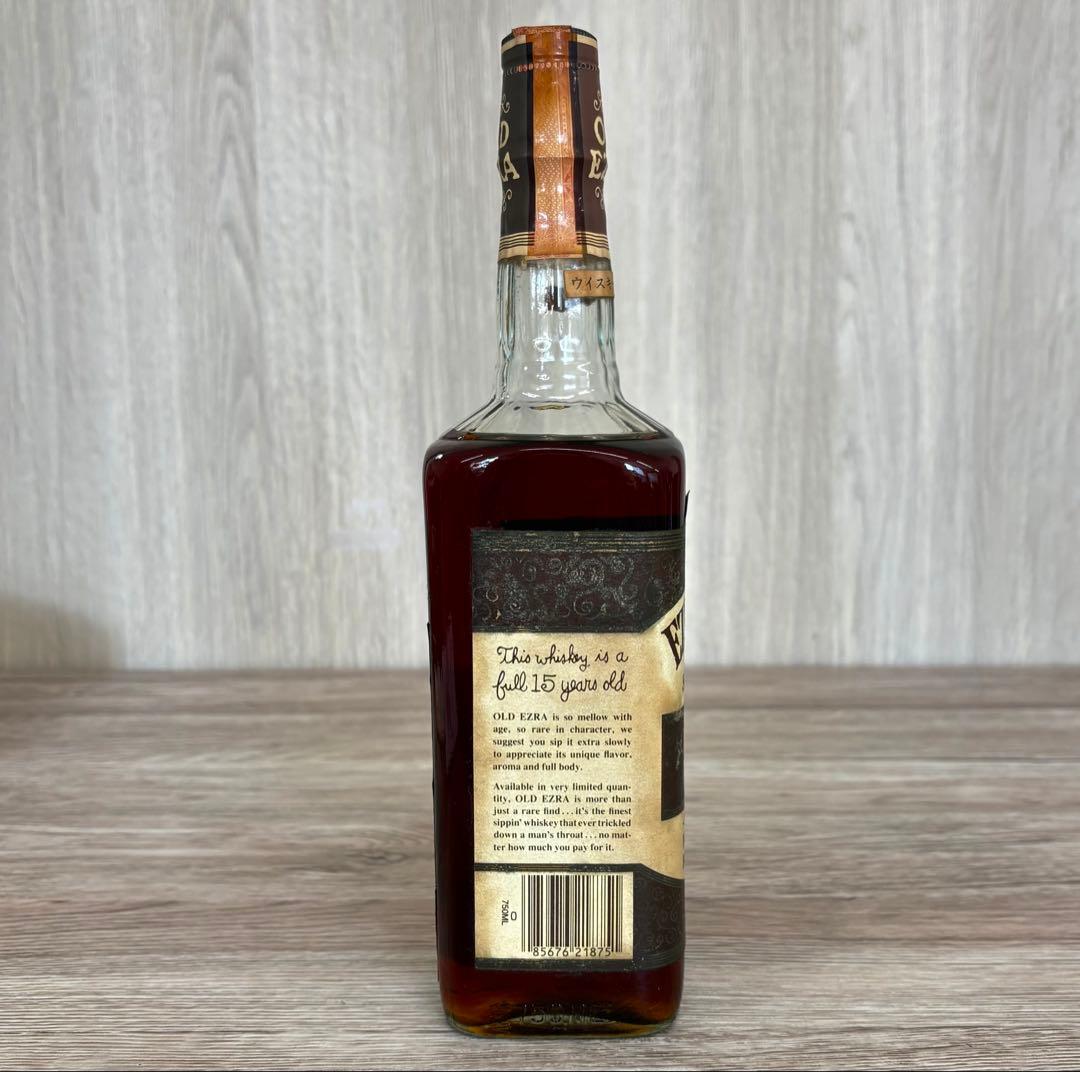 未開栓 エズラブルックス OLD EZRA 15年 特選ウイスキー バーボン