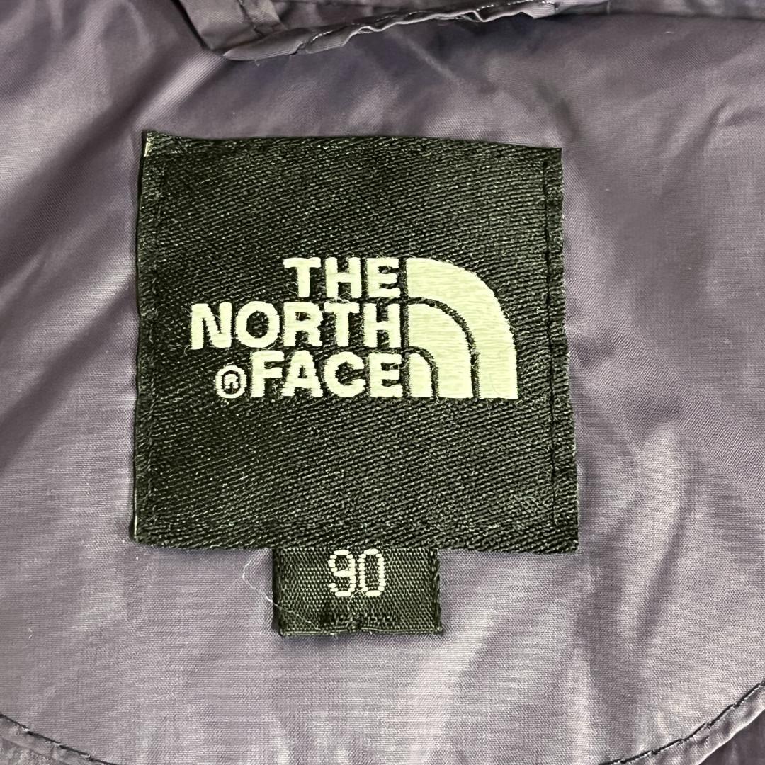 《美品》ザノースフェイス ロングダウン 600フィル パープル レディース L