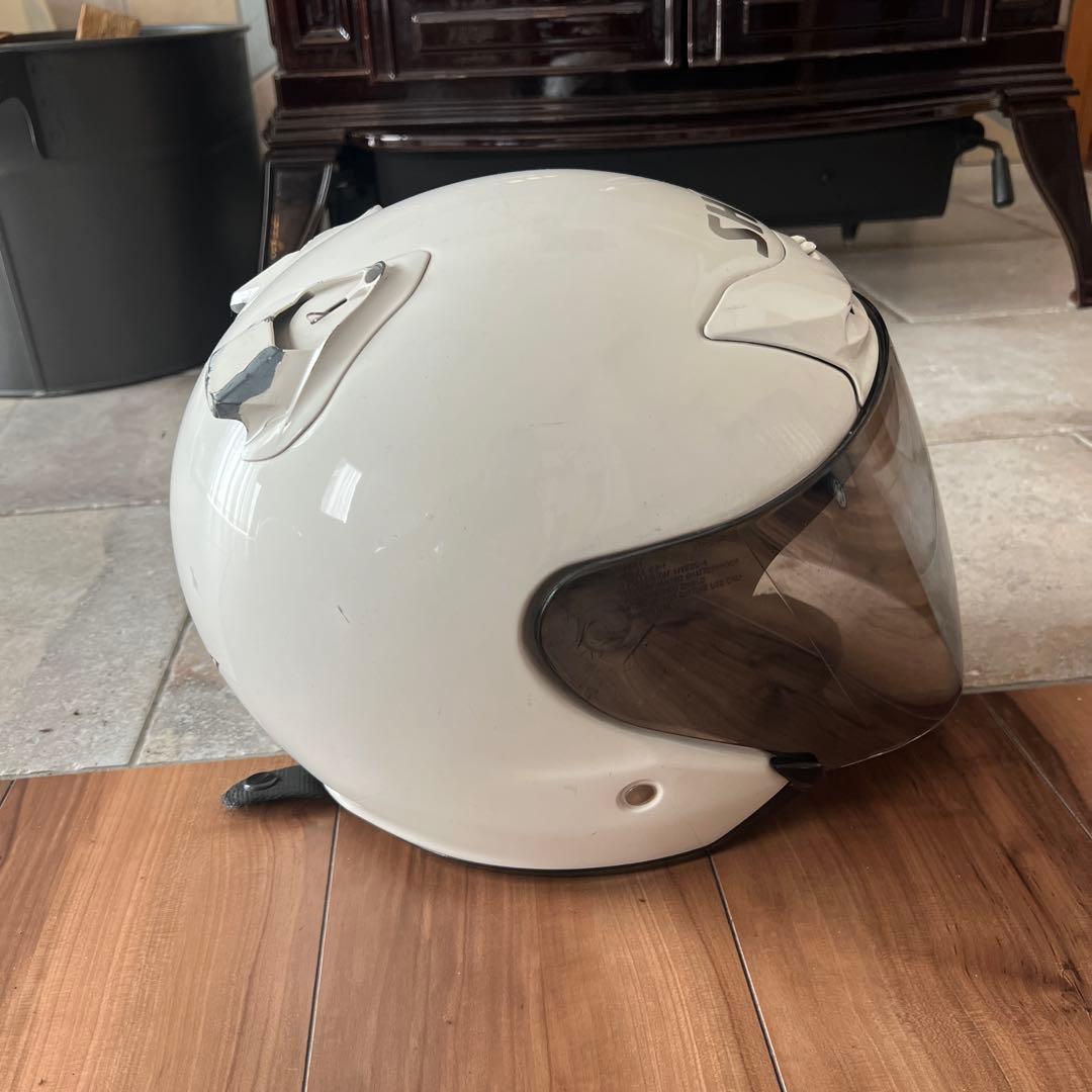 SHOEI J-FORCEⅡ jforce2 M ジェットヘルメット 白