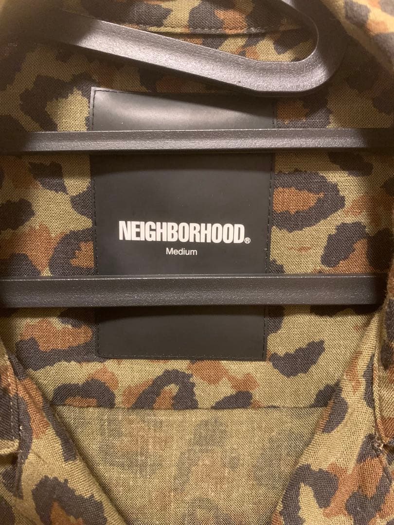 【美品】ネイバーフッド 20SS レオパードシャツ B’z 稲葉着用