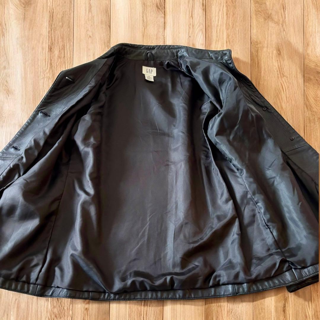 90’s OLD GAP LAMB SKIN LEATHER JACKET