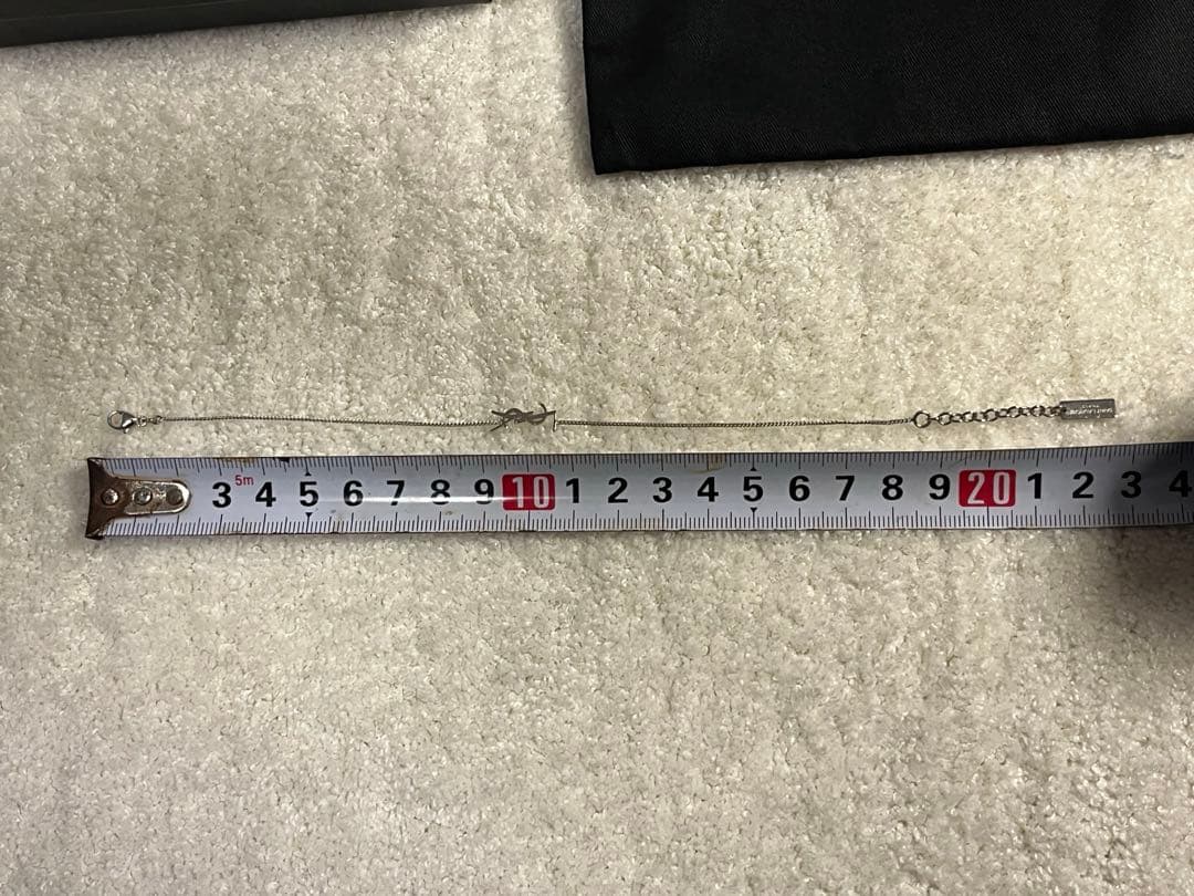 サンローラン　イヴ・サンローラン　ysl ブレスレット　シルバー