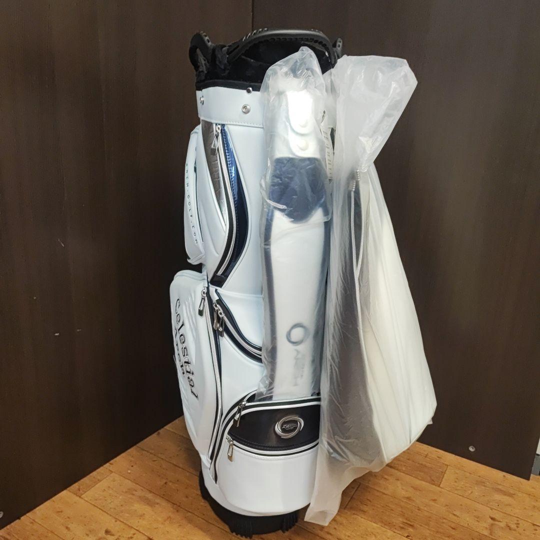 新品 数量限定 アーチゴルフ スタンドキャディバッグ 9.5インチ ホワイト