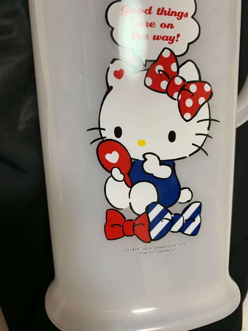 ハローキティ 冷水用ピッチャー RC-2010 サンリオ 約2L