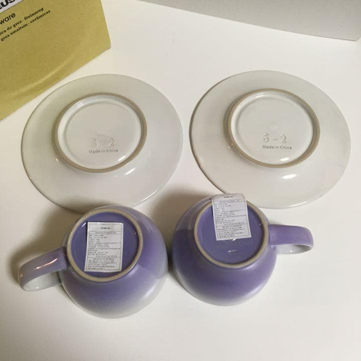 ル クルーゼ フラワーディッシュ・販売終了品レア！ティーカップ２客セット【新品】