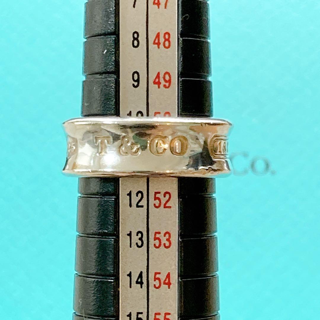 【美品】ティファニー ナロー リング 約11号 925 シルバー 1837
