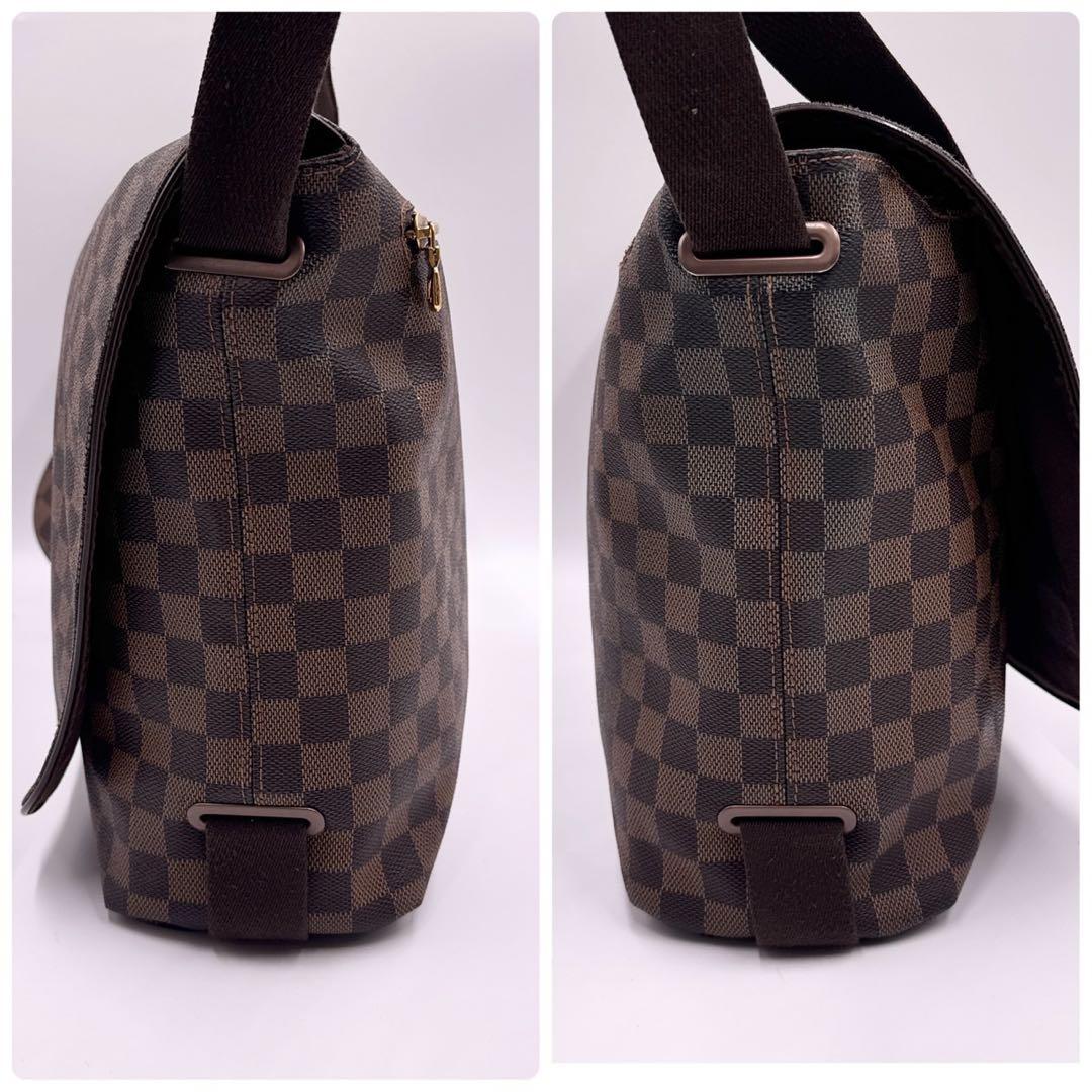 ルイヴィトン ダミエエベヌ ブルックリンMM ショルダーバッグ N51211