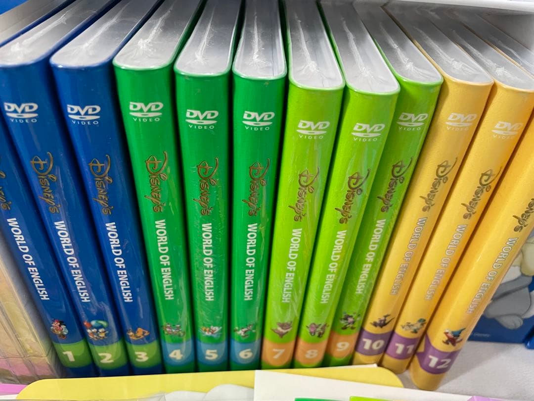 DWE ディズニー英語システム　メインプログラムフルセット　ほぼ未使用　442