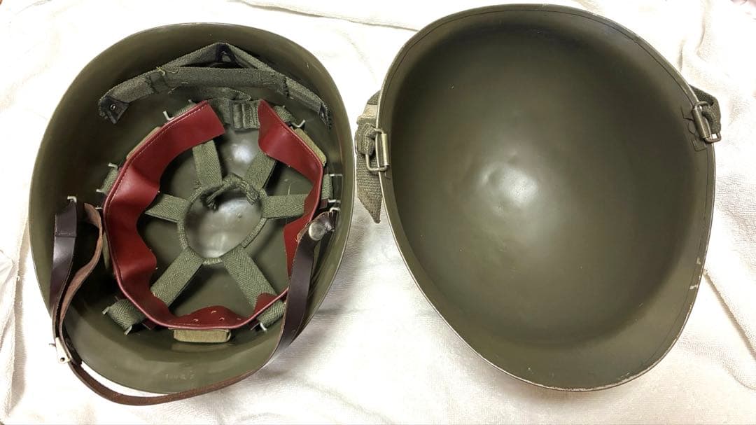 ヘルメット　ミリタリー　アーミー　鉄帽　鉄製